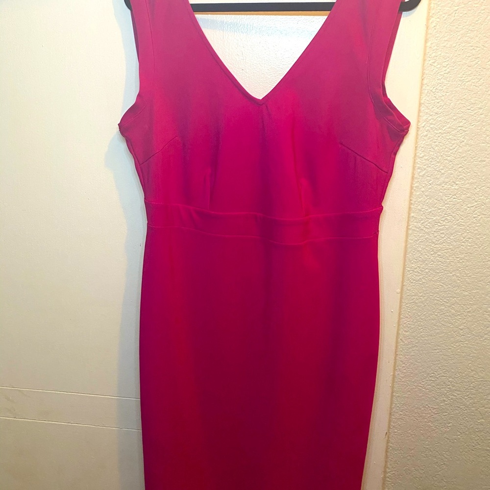 Plus size Forever 21 hot pink dress